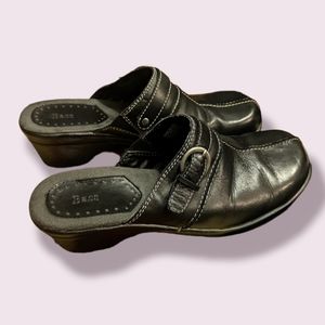 Bass Leather Mule 9